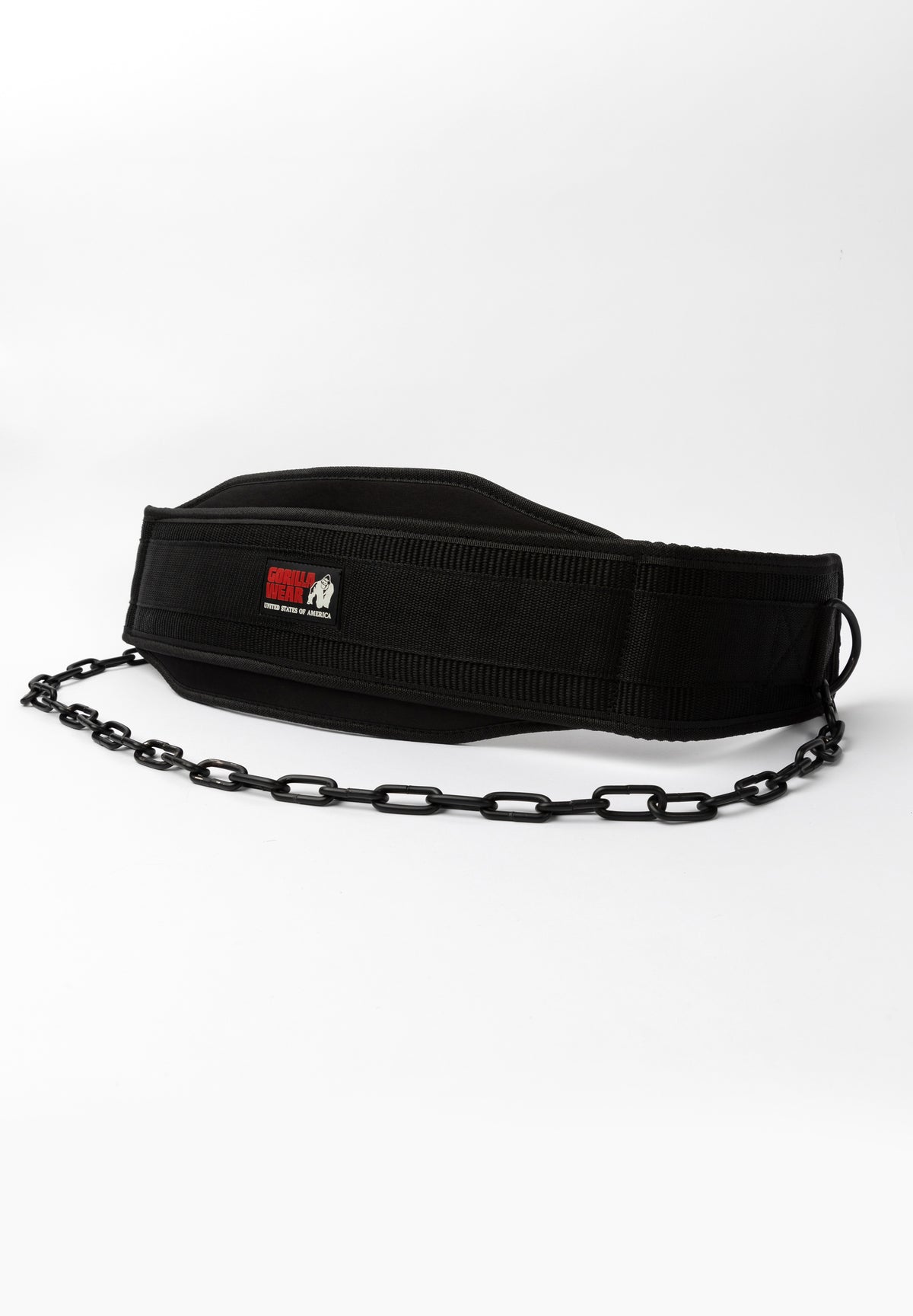 Gorilla Wear GW Nylon Dip Belt, black