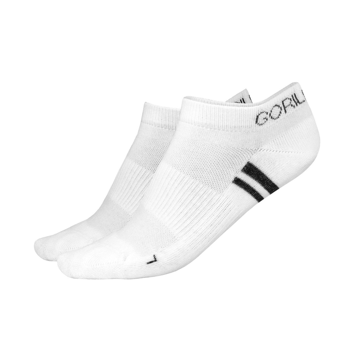 Gorilla Wear Quarter Socks 2-Pack, white