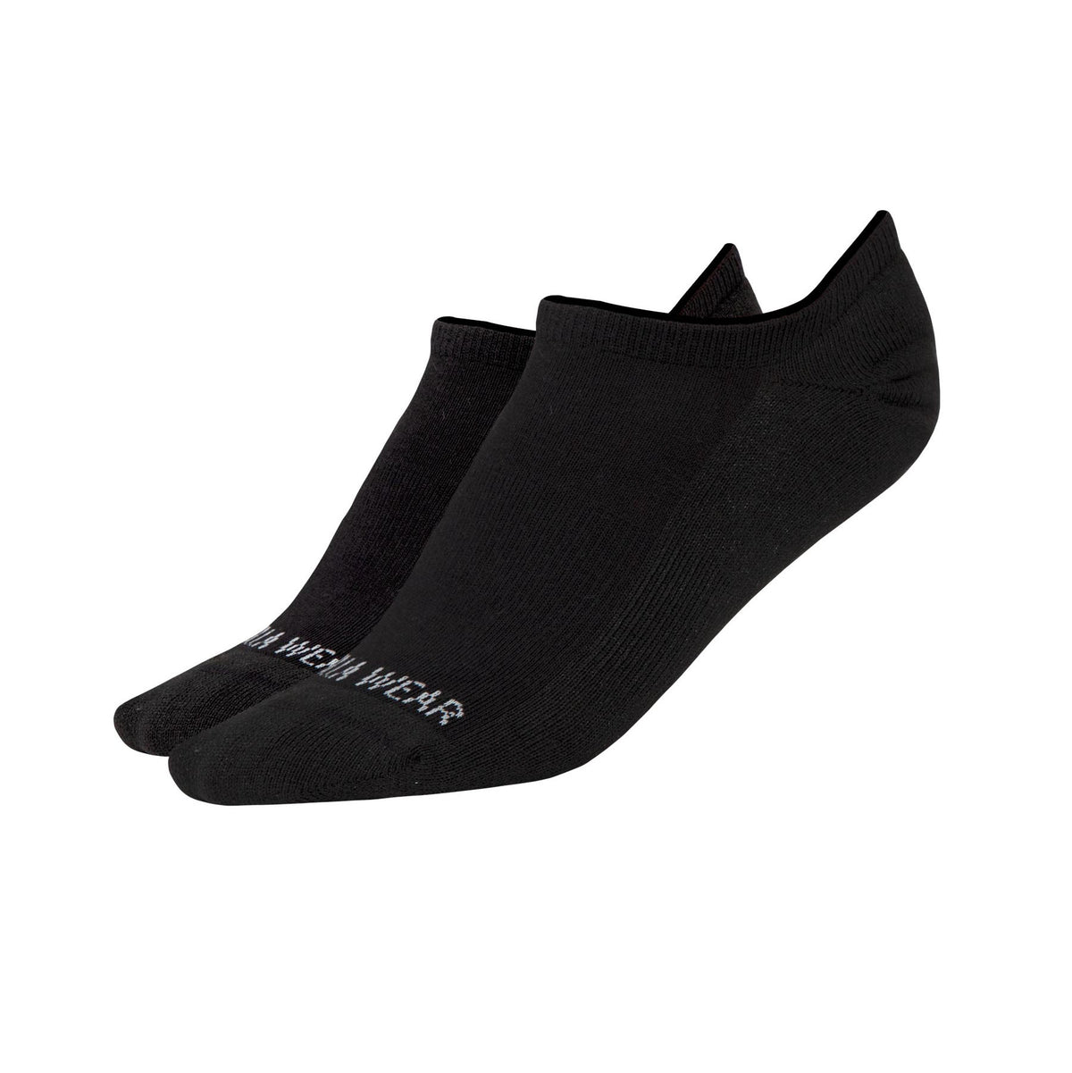 Gorilla Wear Ankle Socks 2-Pack, black