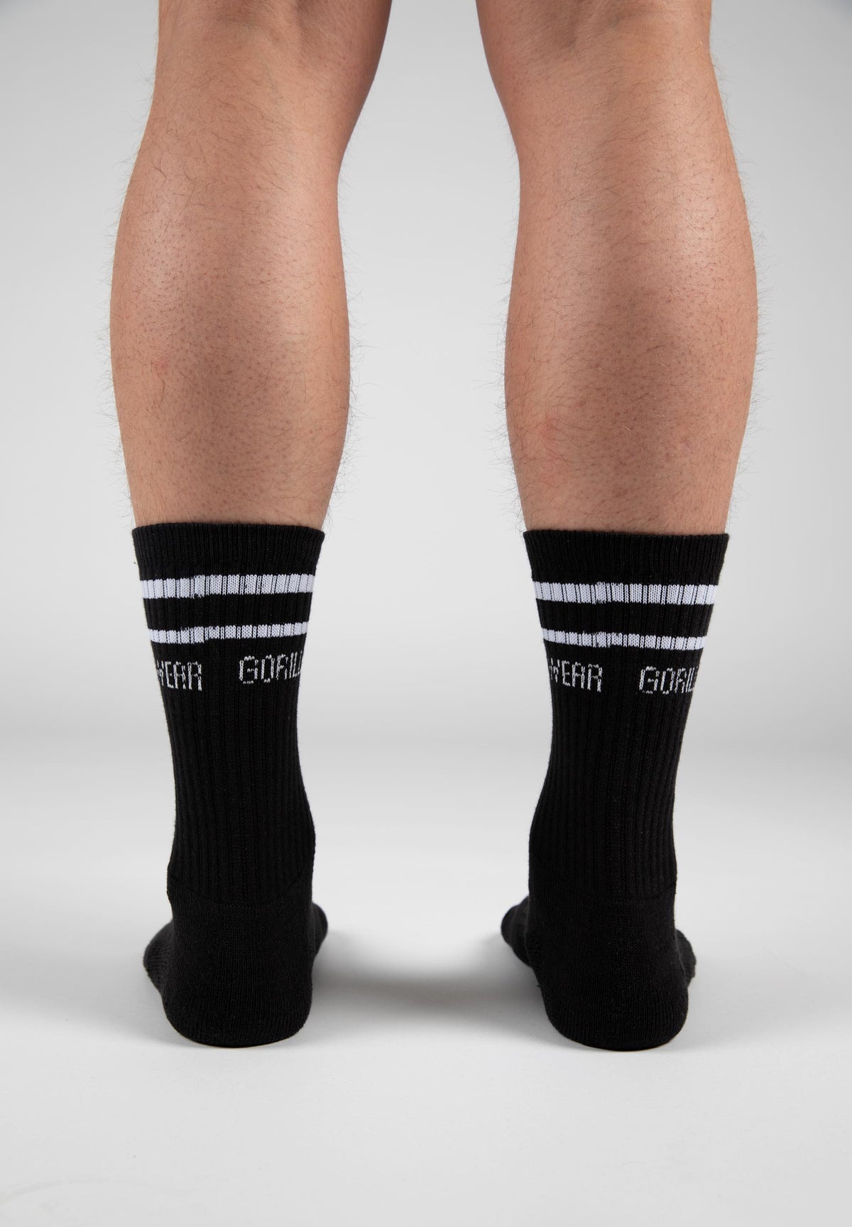 Gorilla Wear Crew Socks 2-Pack, black