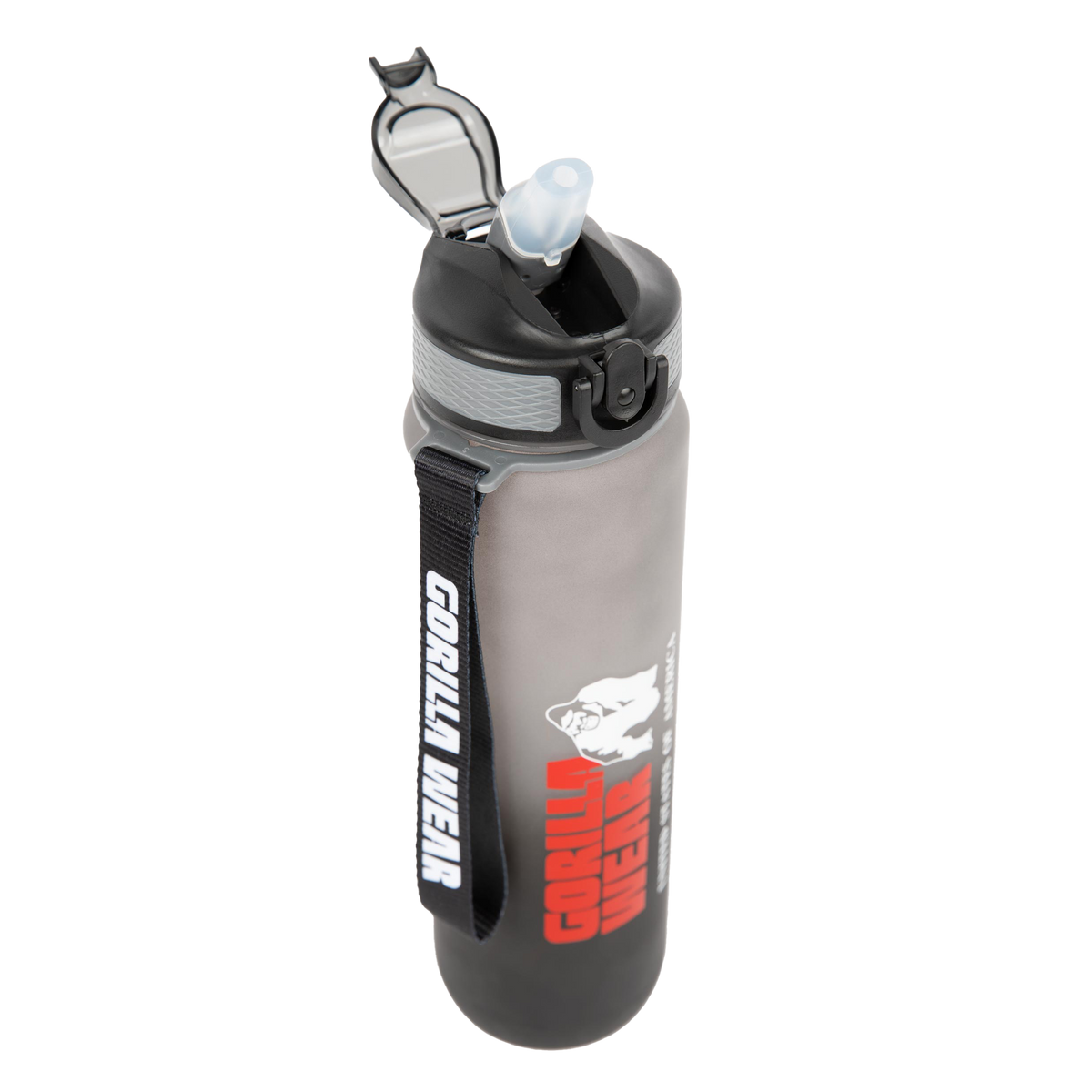 Gorilla Wear Gradient Water Bottle 1000 ml, black/grey