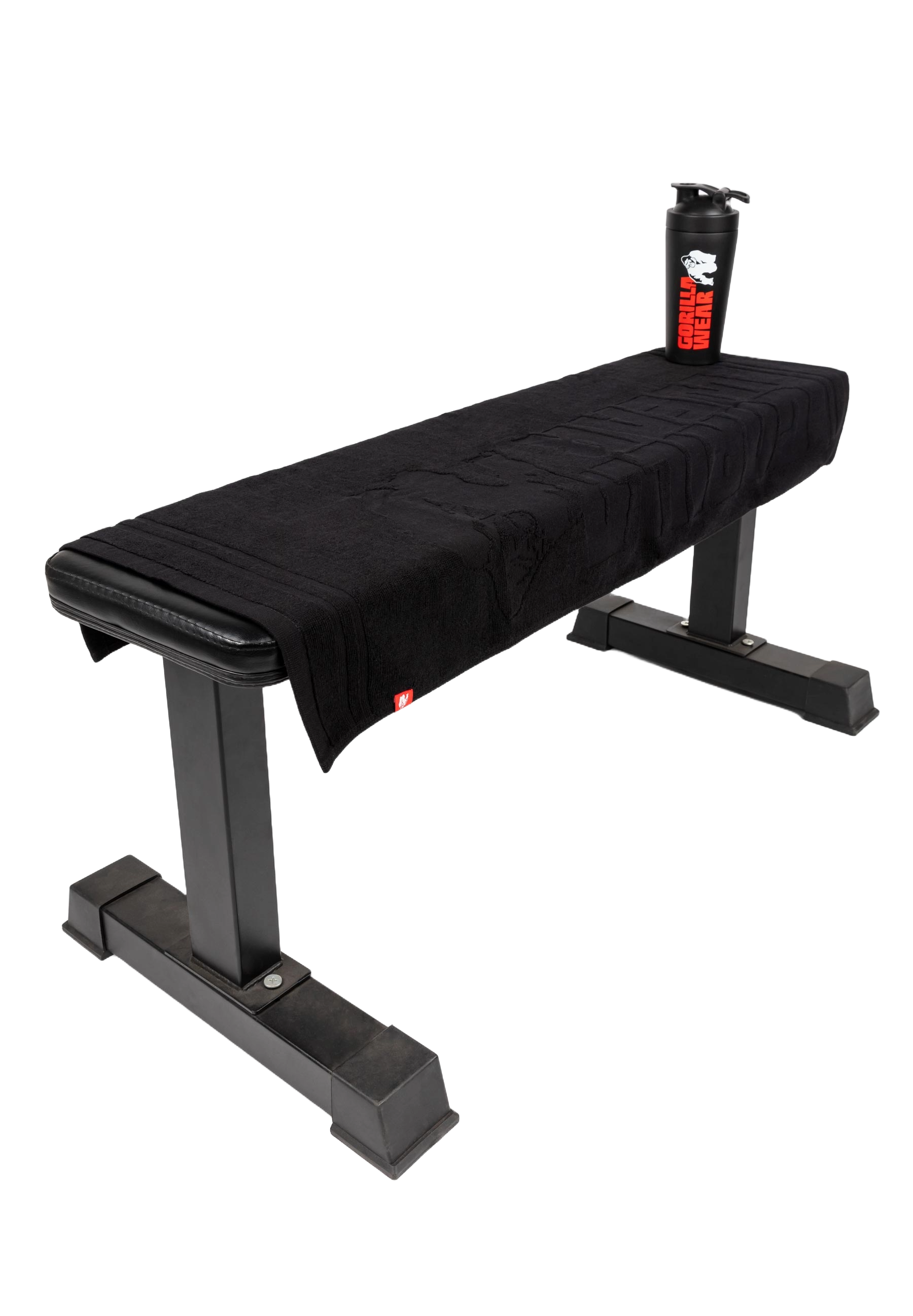 Gorilla Wear Medium Towel, black