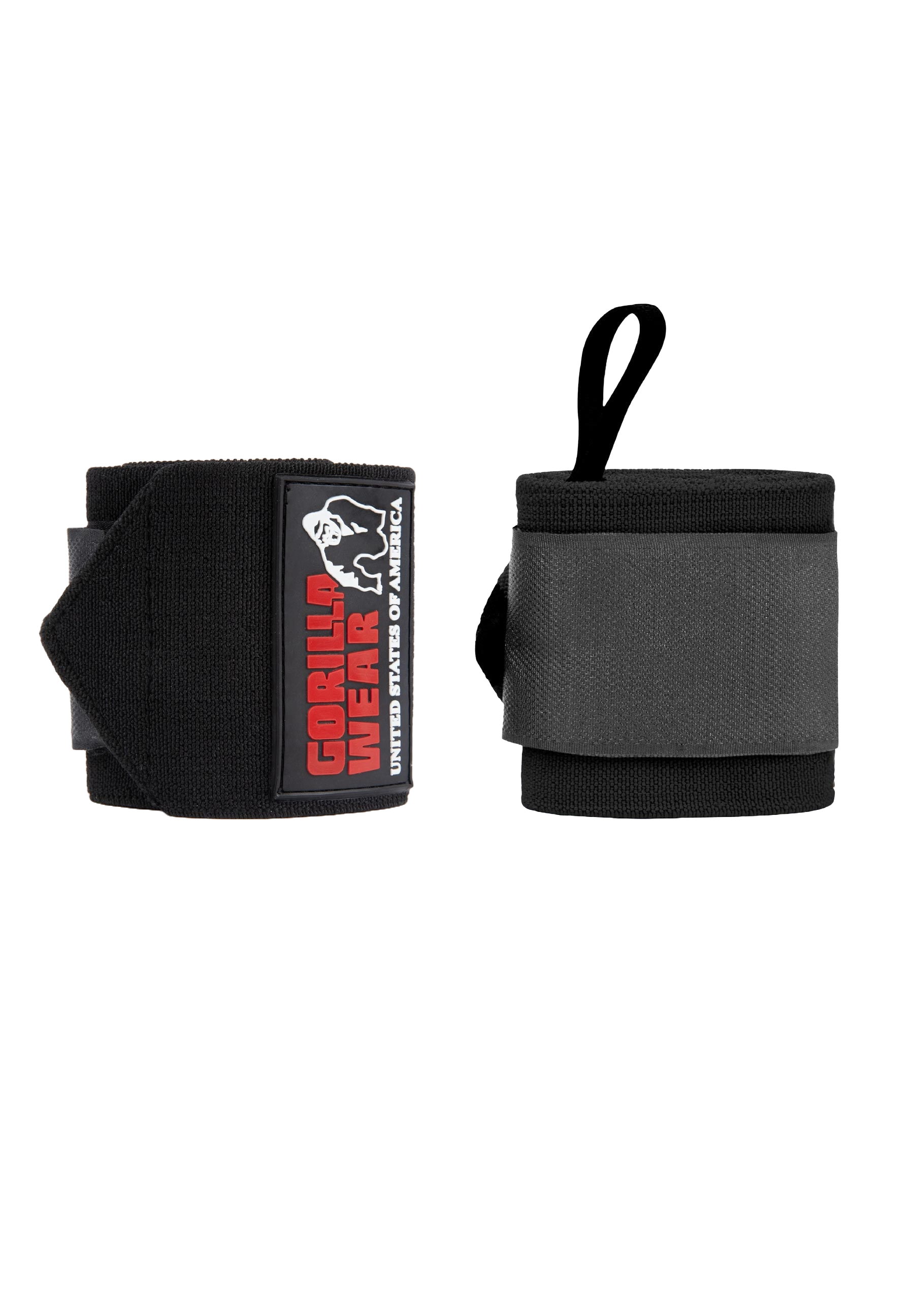 Gorilla Wear Wrist Wraps Ultra, black/black