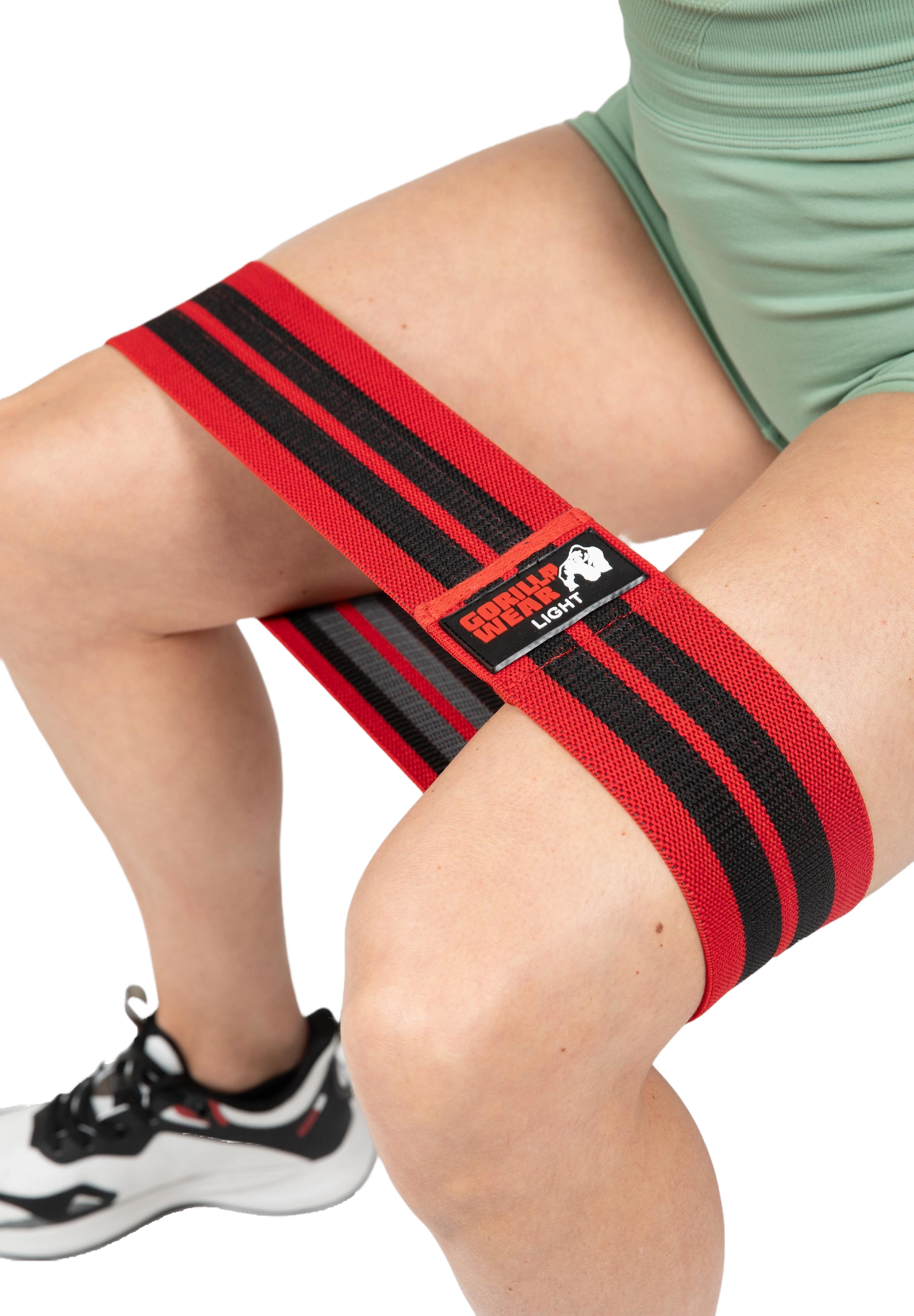Gorilla Wear Glute Bands 3-Pack, black/red/grey