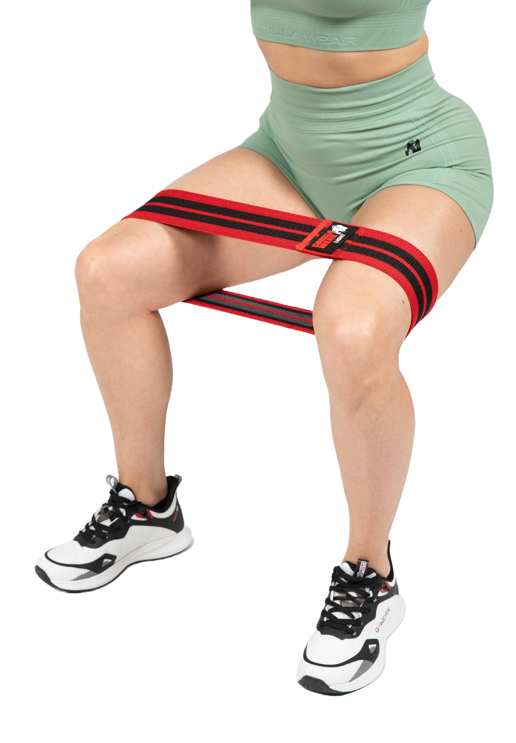 Gorilla Wear Glute Bands 3-Pack, black/red/grey