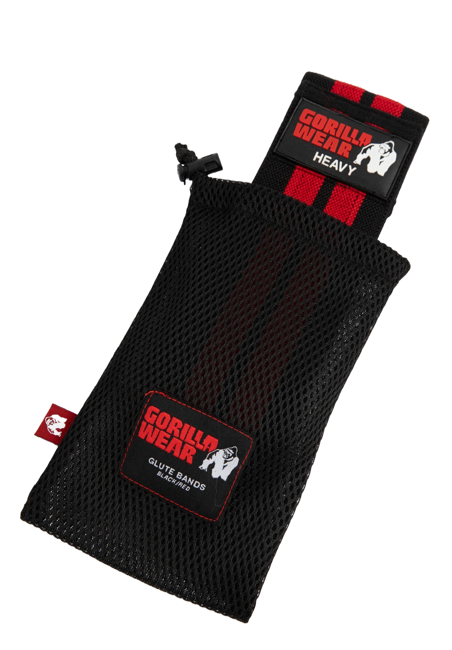 Gorilla Wear Glute Bands 3-Pack, black/red/grey