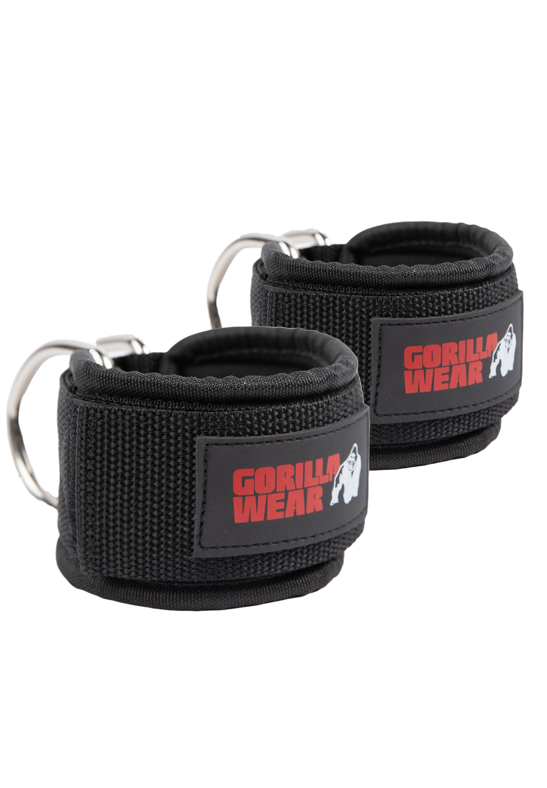 Gorilla Wear Ankle Straps (par), black