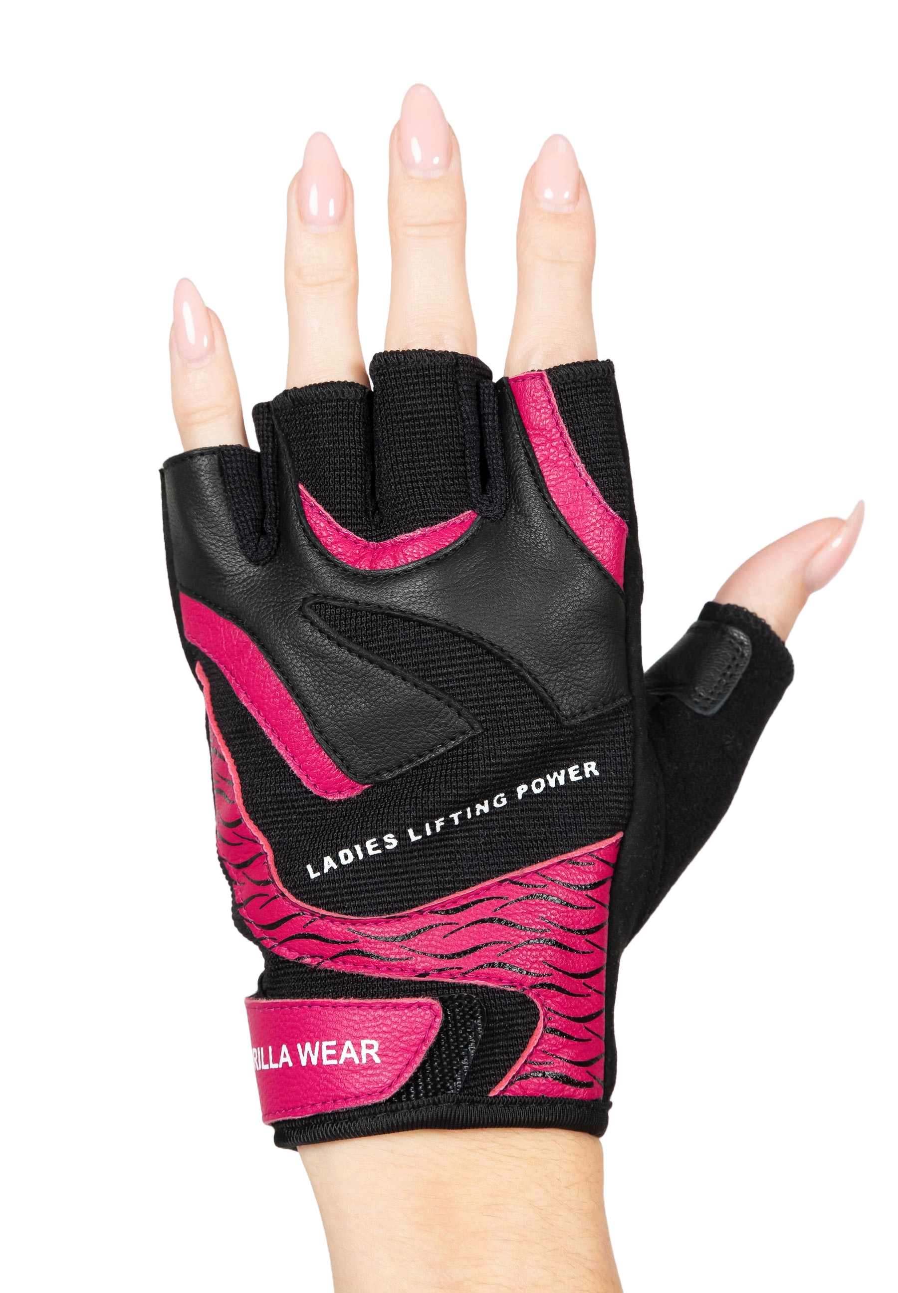 Gorilla Wear Women's Fitness Gloves 2.0, black/pink