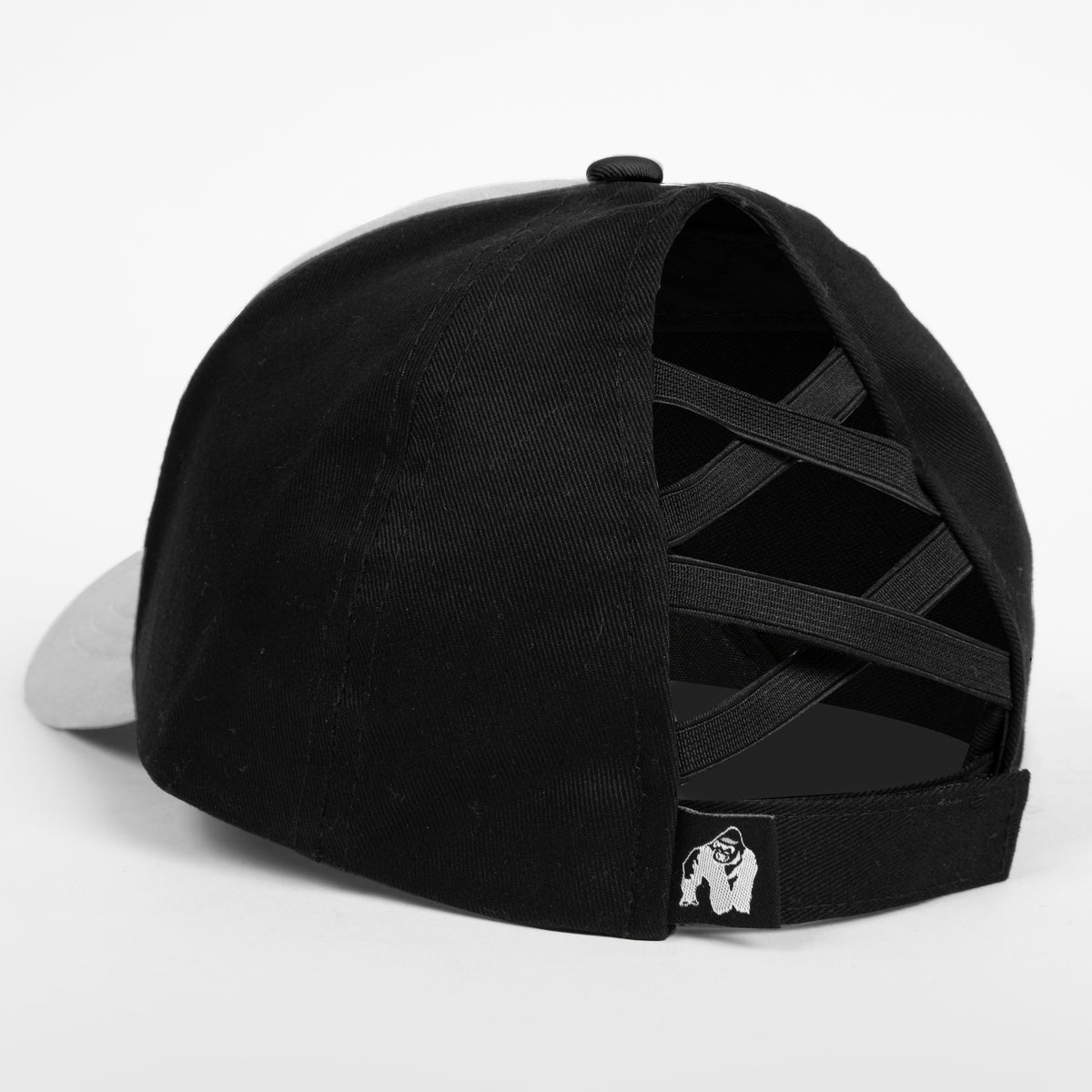 Gorilla Wear Sharon Ponytail Cap, white/black
