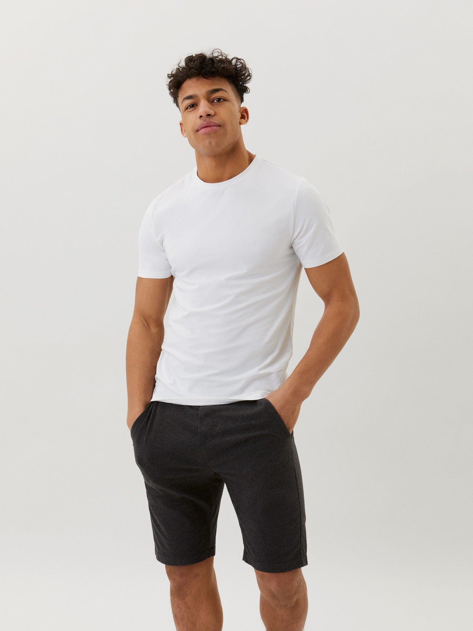 BJÖRN BORG Core Slim T-shirt 2p Brilliant White