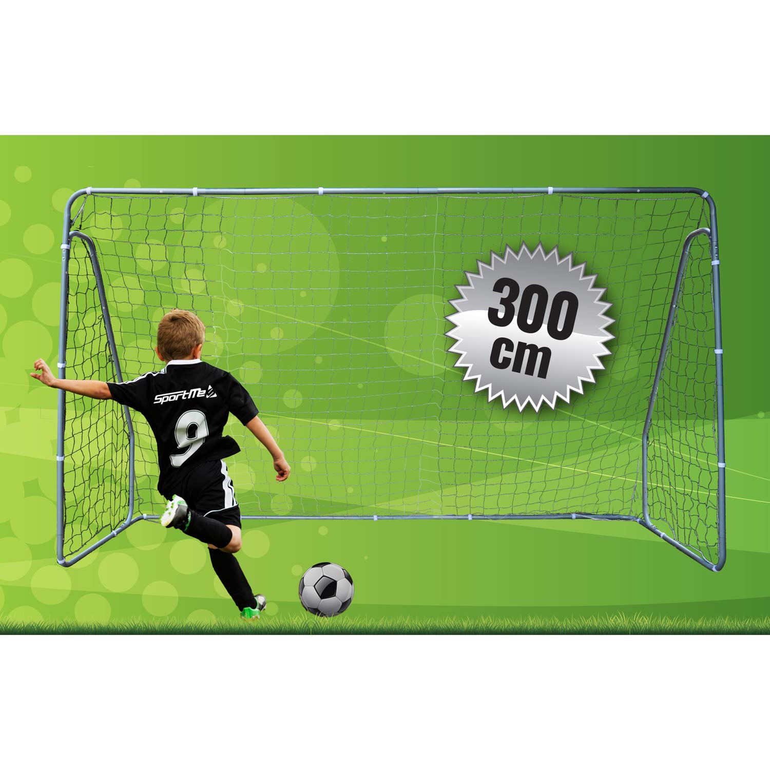 SportMe Fotbollsmål, 300 cm