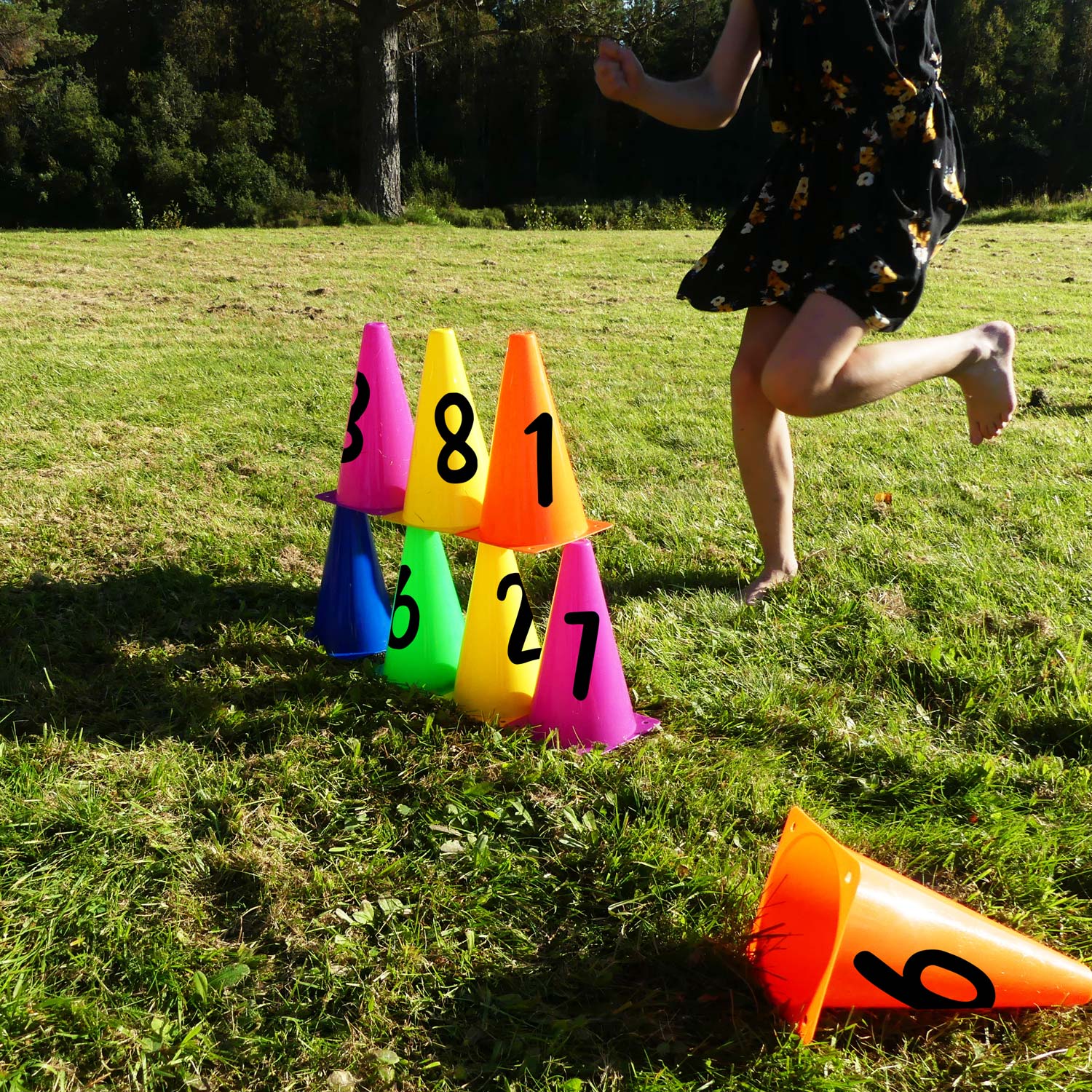 SportMe Sifferkoner 23 cm - Set 1-10