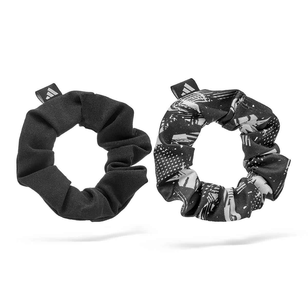 Adidas Hair Scrunchies Black/White