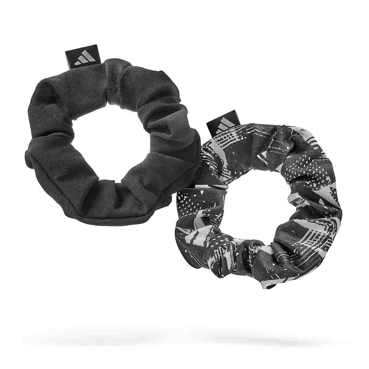 Adidas Hair Scrunchies Black/White