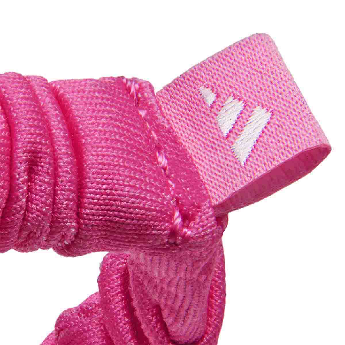 Adidas Hair Scrunchies (Thin) Black/Lucid Pink