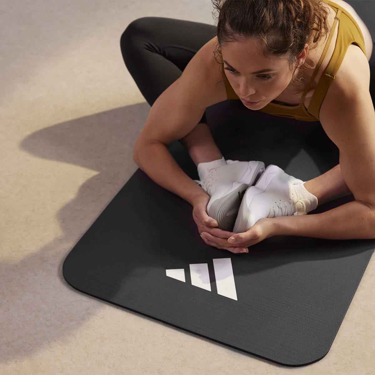 Adidas Fitness Mat - Grey - 7mm Grey