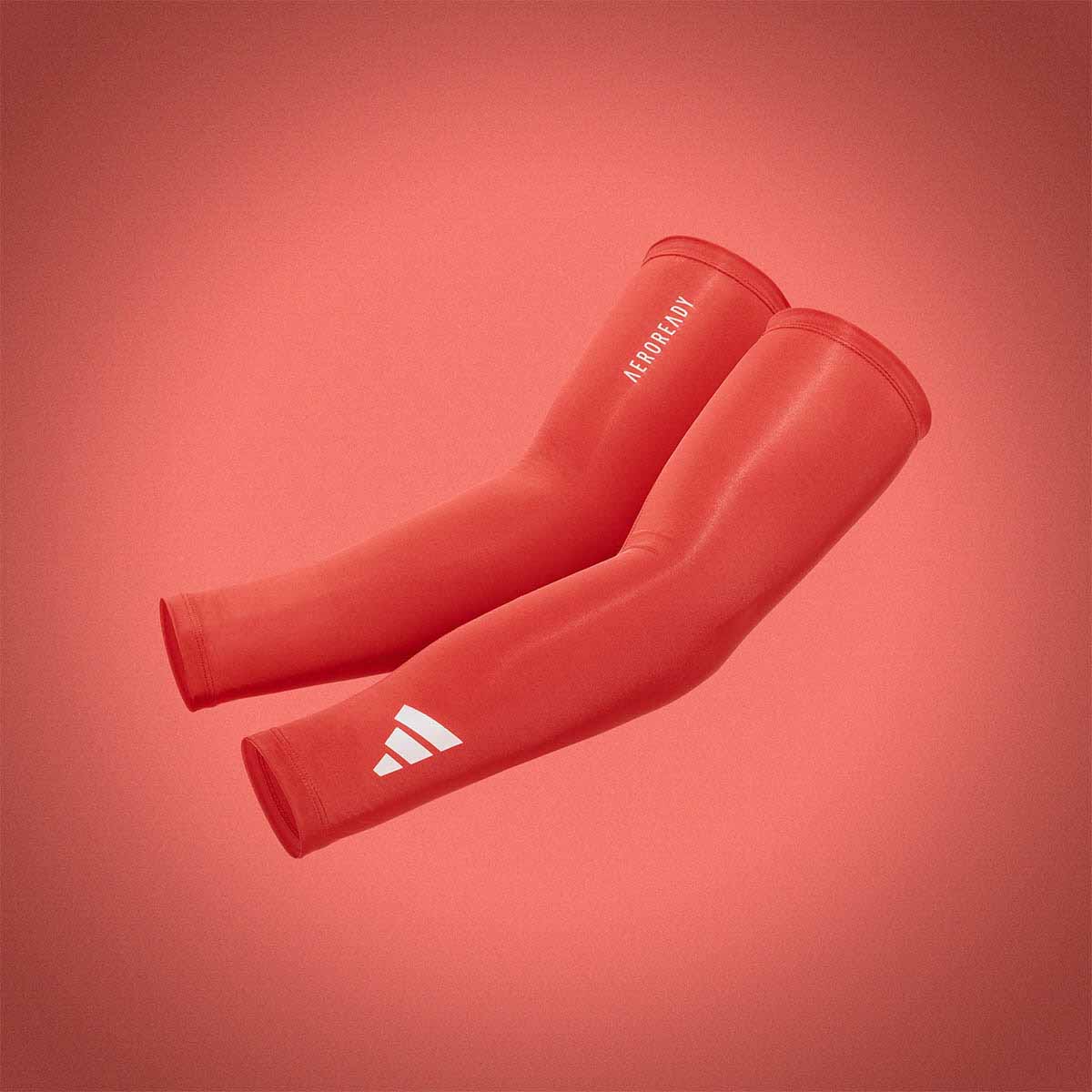 Adidas Aeroready Compres Arm Sleeves Red
