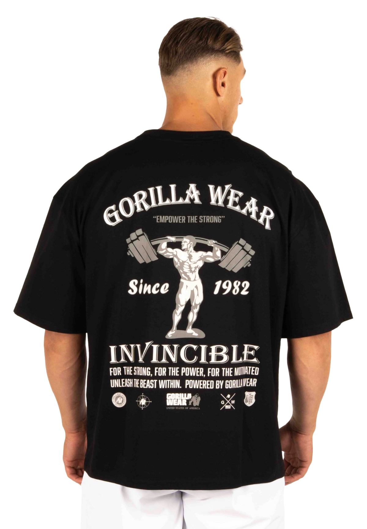Gorilla Wear Kingston Oversized T-Shirt, black