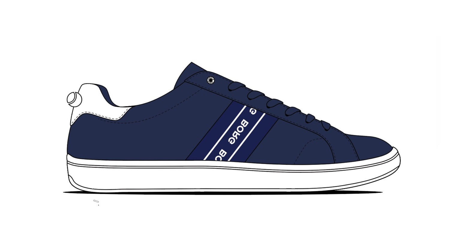 BJÖRN BORG Cup Logo (t470) Navy - Light Grey