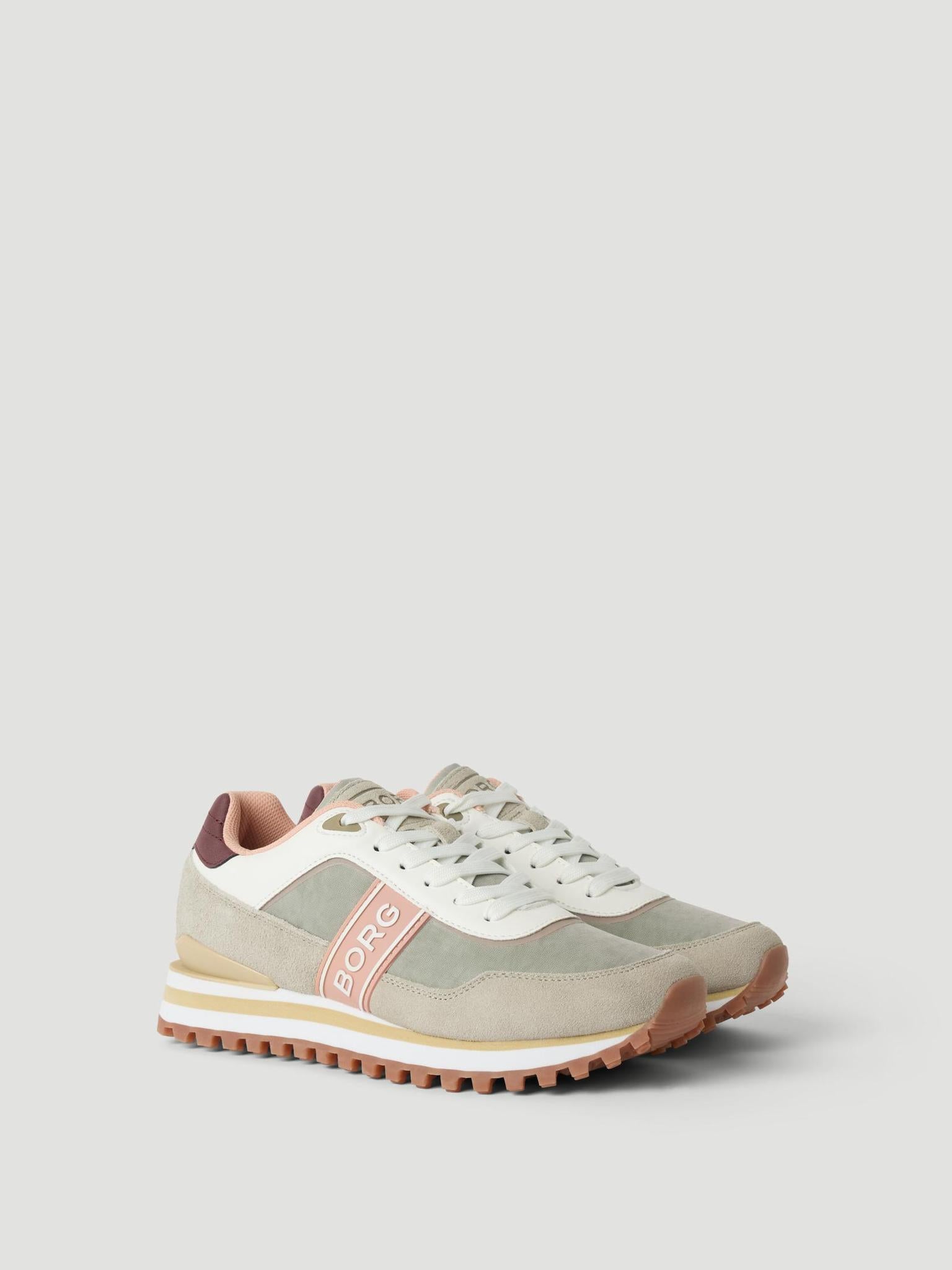 BJÖRN BORG Dash Light Grey - Old Pink