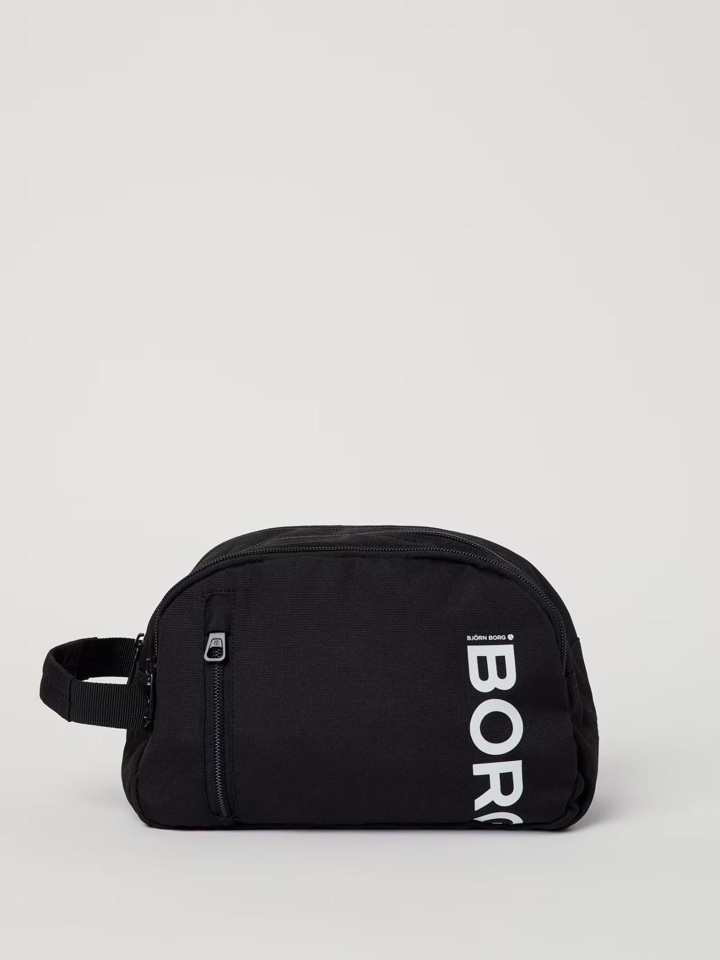 BJÖRN BORG Core Wash Bag Standing Black Beauty