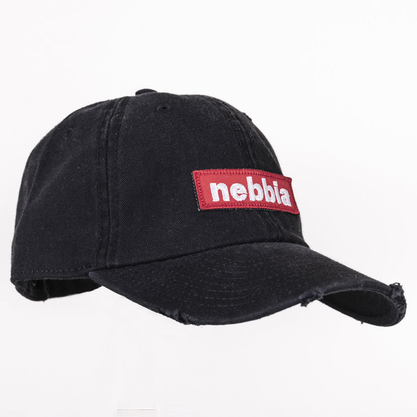 NEBBIA Red Label Sport Cap, black