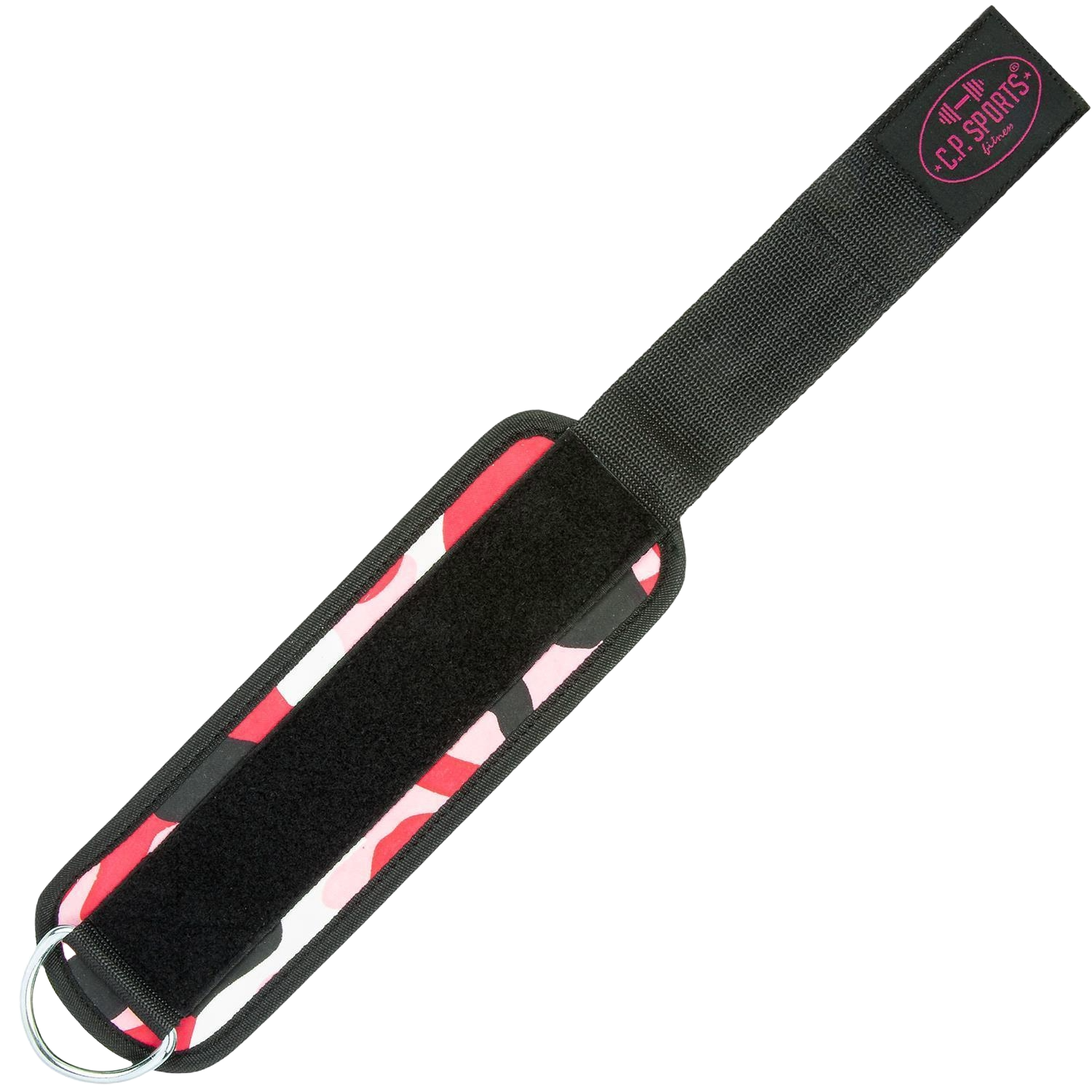 C.P. Sports Ankle Straps Premium (par), pink camo