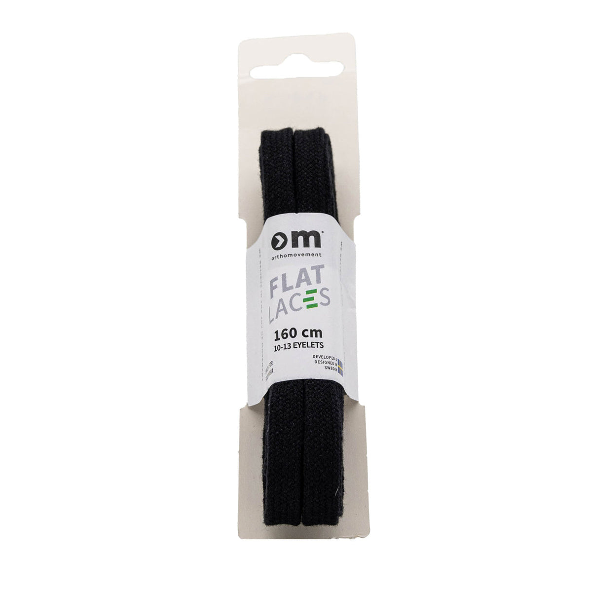 OM Flat Laces Black