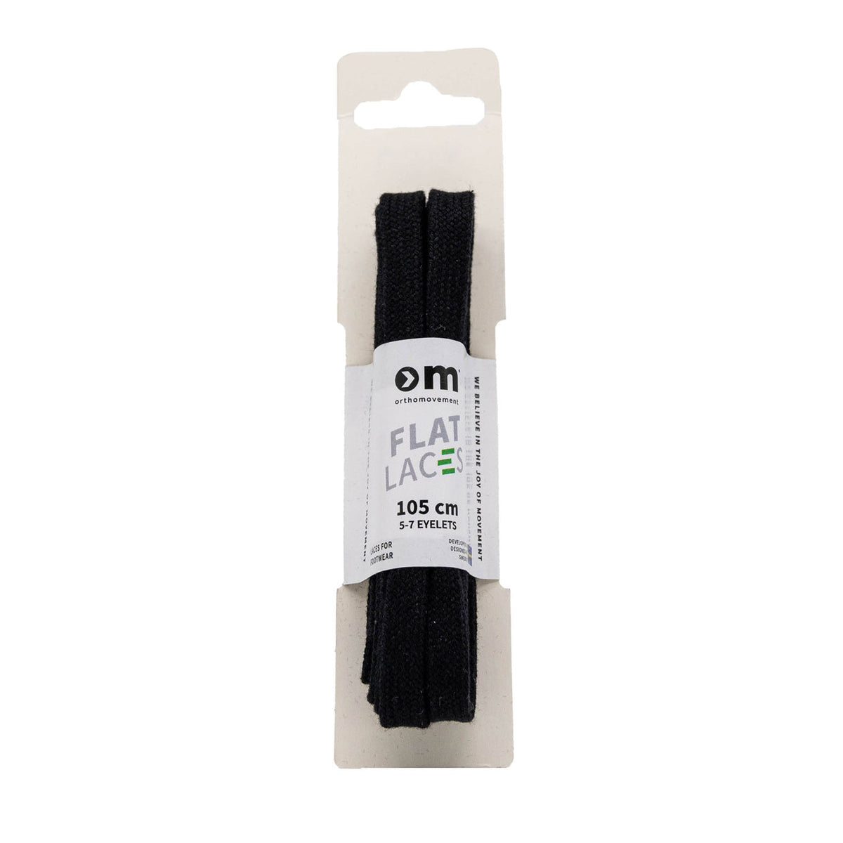 OM Flat Laces Black