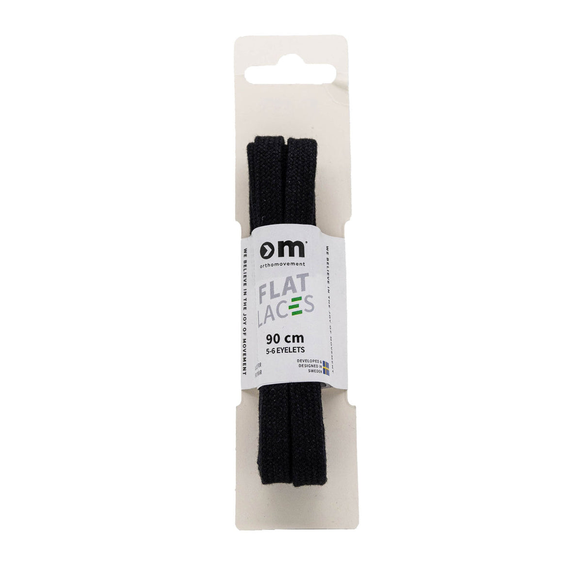 OM Flat Laces Black
