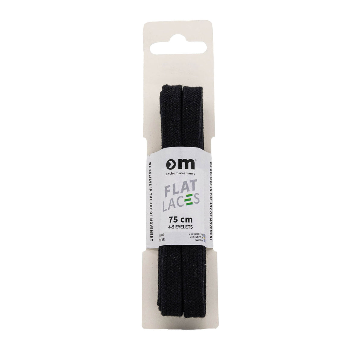 OM Flat Laces Black