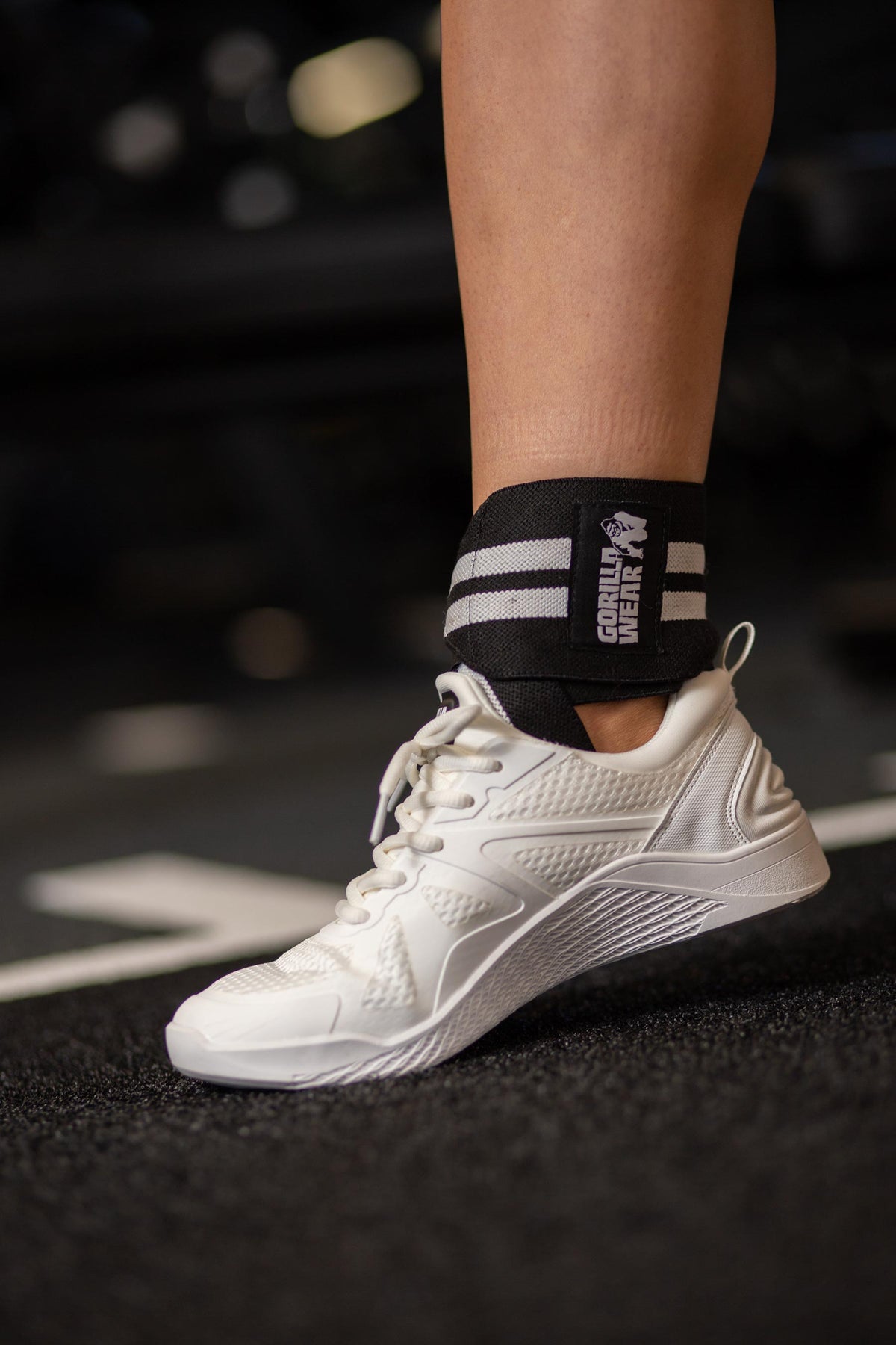 Gorilla Wear Ankle Wraps, black