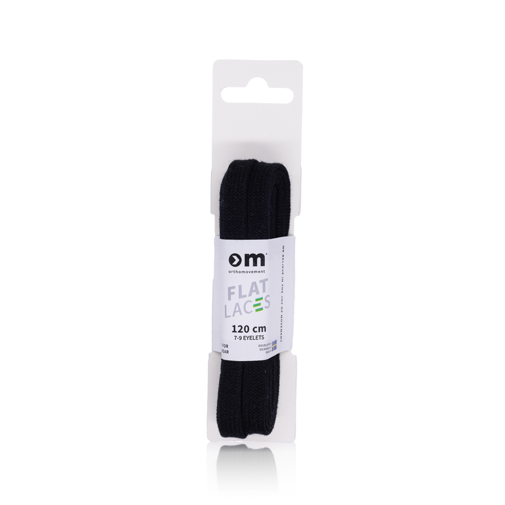 OM Flat Laces Black