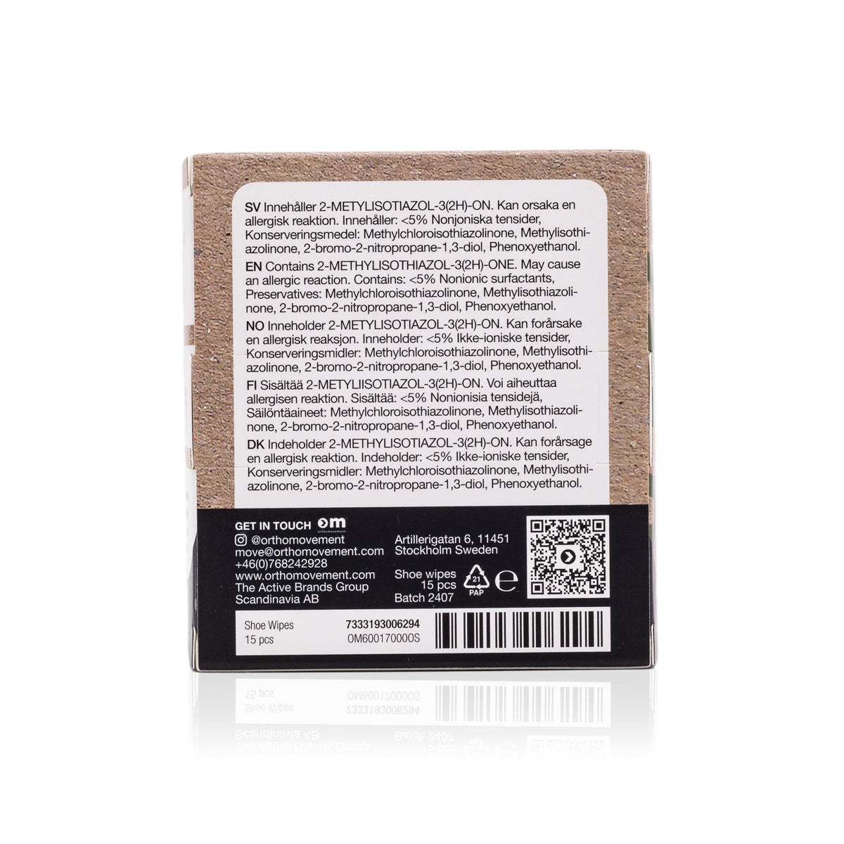 OM Shoe Wipes