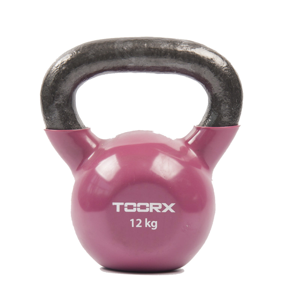 Toorx Iron/Vinyl Kettlebell 12 Kg. Red