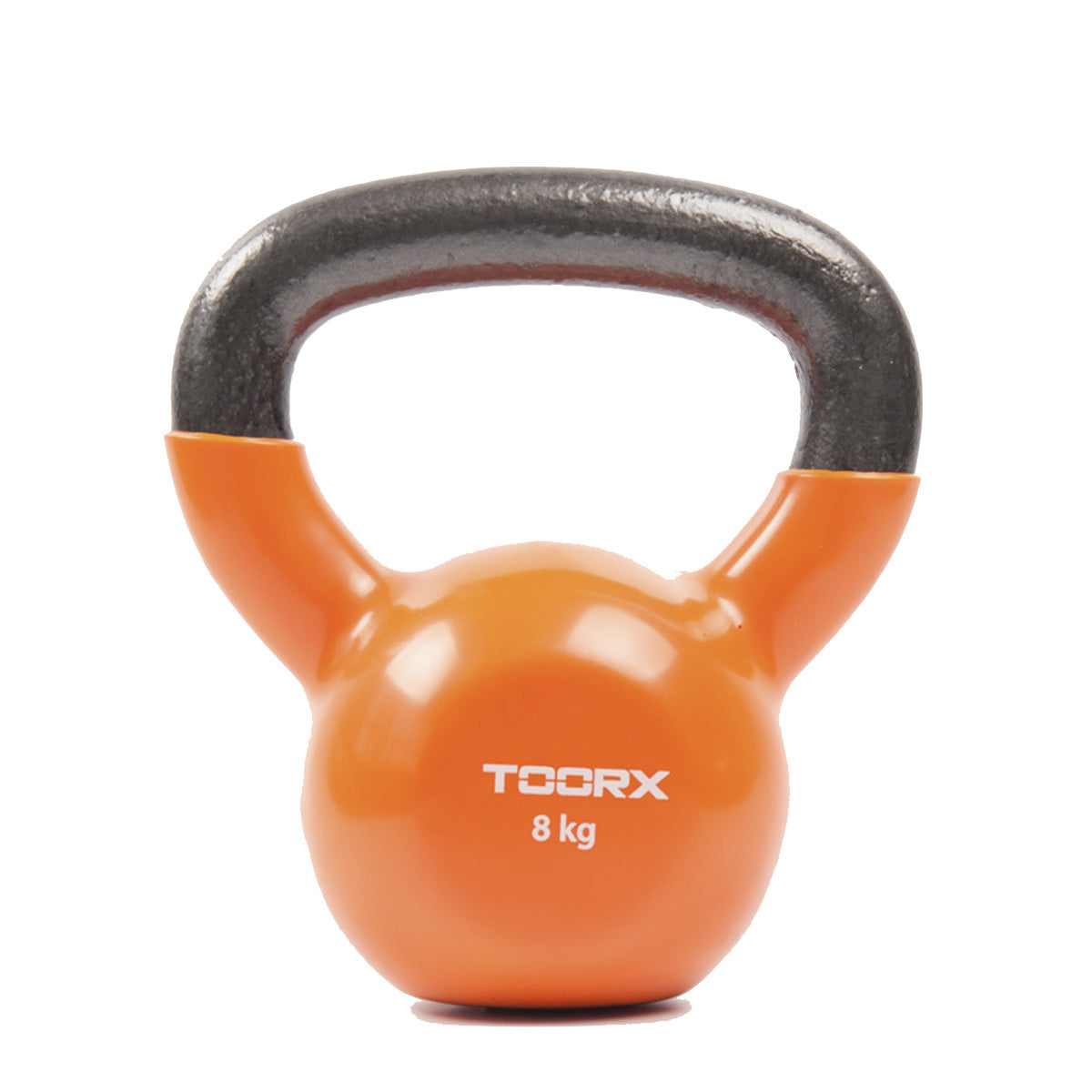 Toorx Iron/Vinyl Kettlebell 8 Kg. Lighe Orange