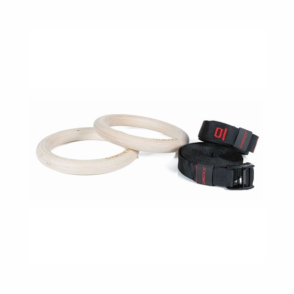GYMSTICK Wooden Power Rings Gymstick