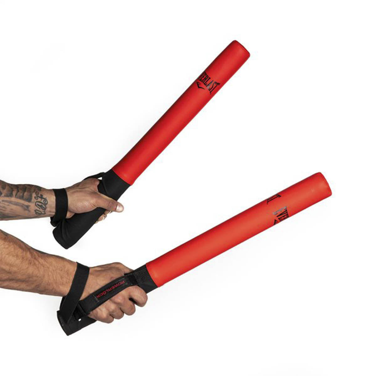 Everlast Powerlock Boxing Sticks Red