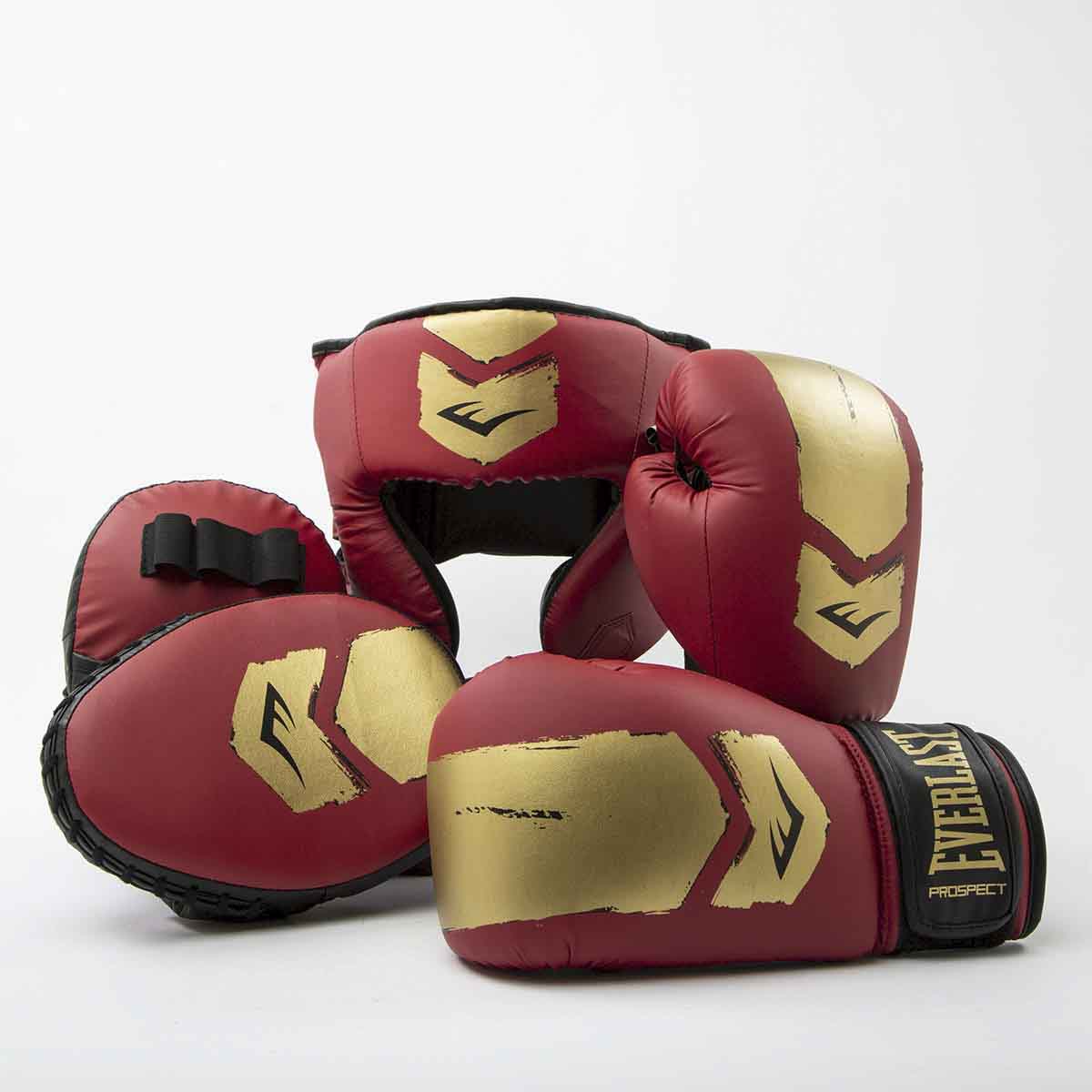 Everlast Prospect 2 Boxing Kit Red/Gold