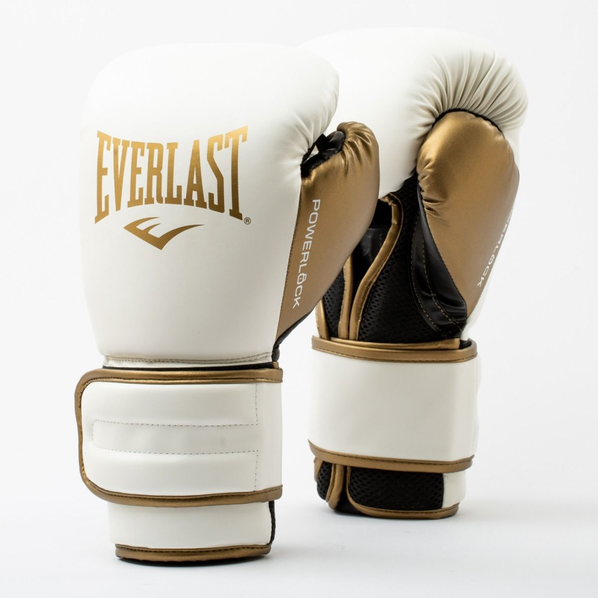 Everlast Powerlock 2r Training Glove White/Gold