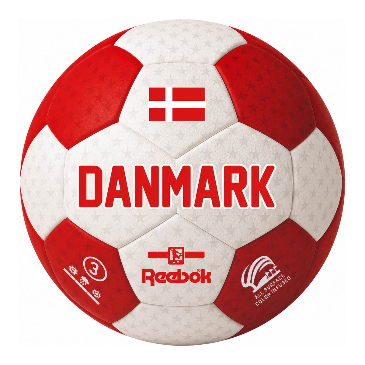 Reebok Fotboll World Cup Danmark röd/vit