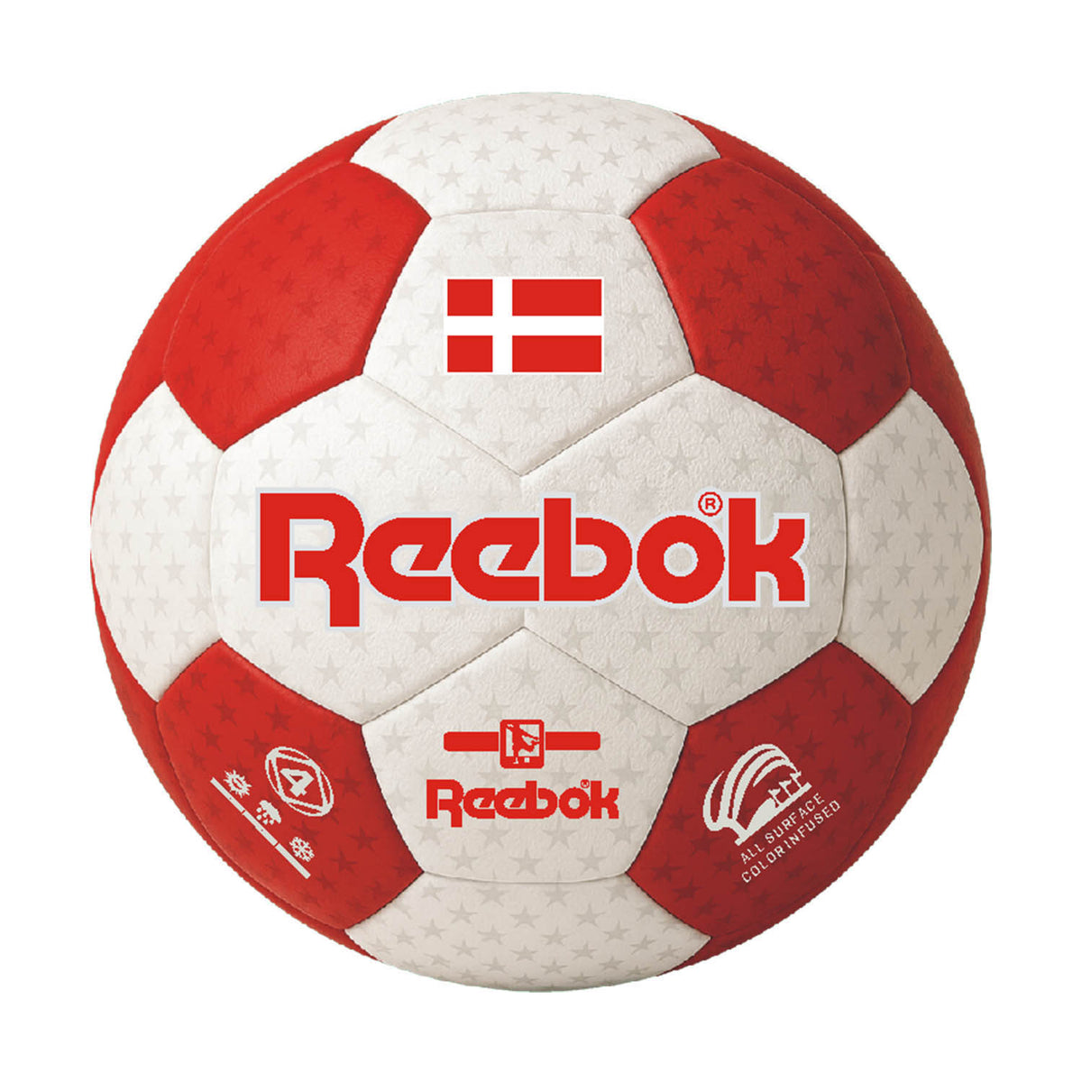 Reebok Fotboll World Cup Danmark röd/vit