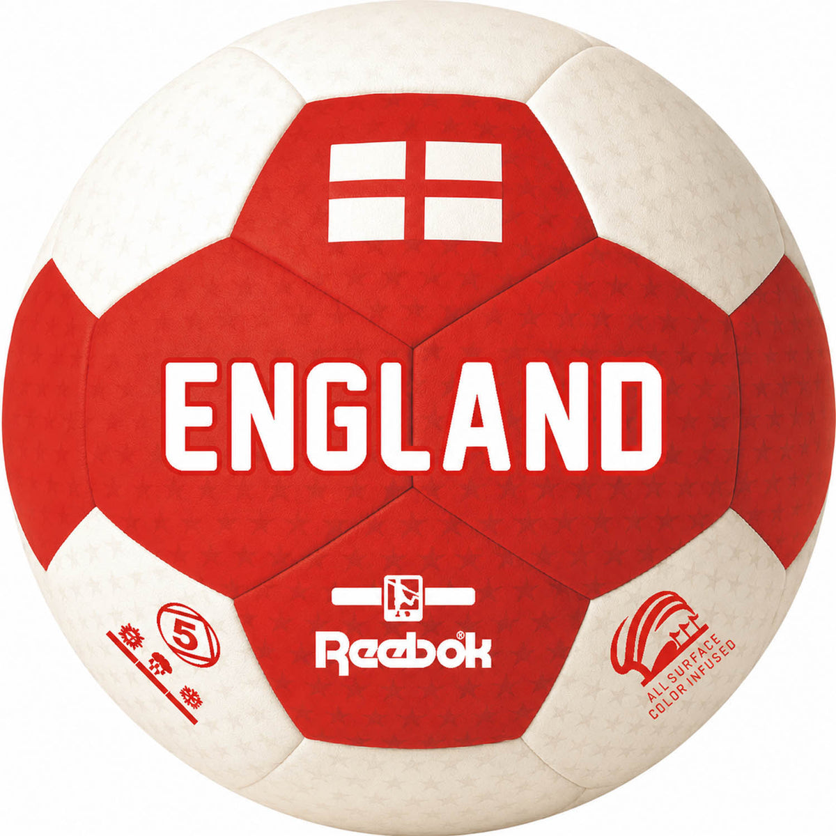 Reebok Fotboll World Cup England vit/röd