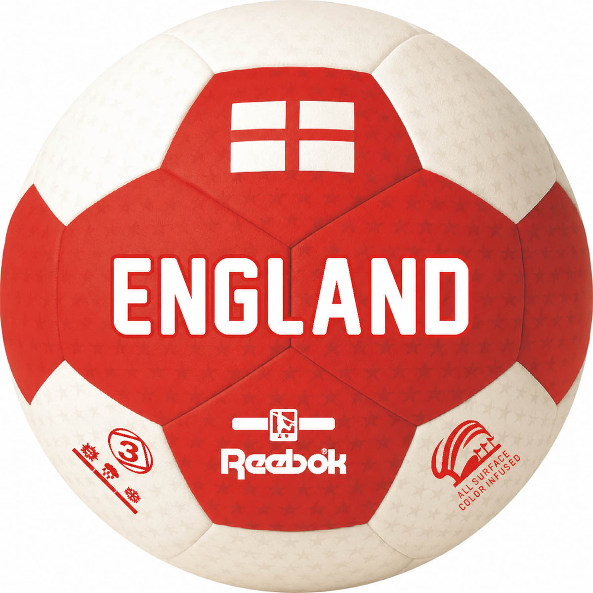 Reebok Fotboll World Cup England vit/röd