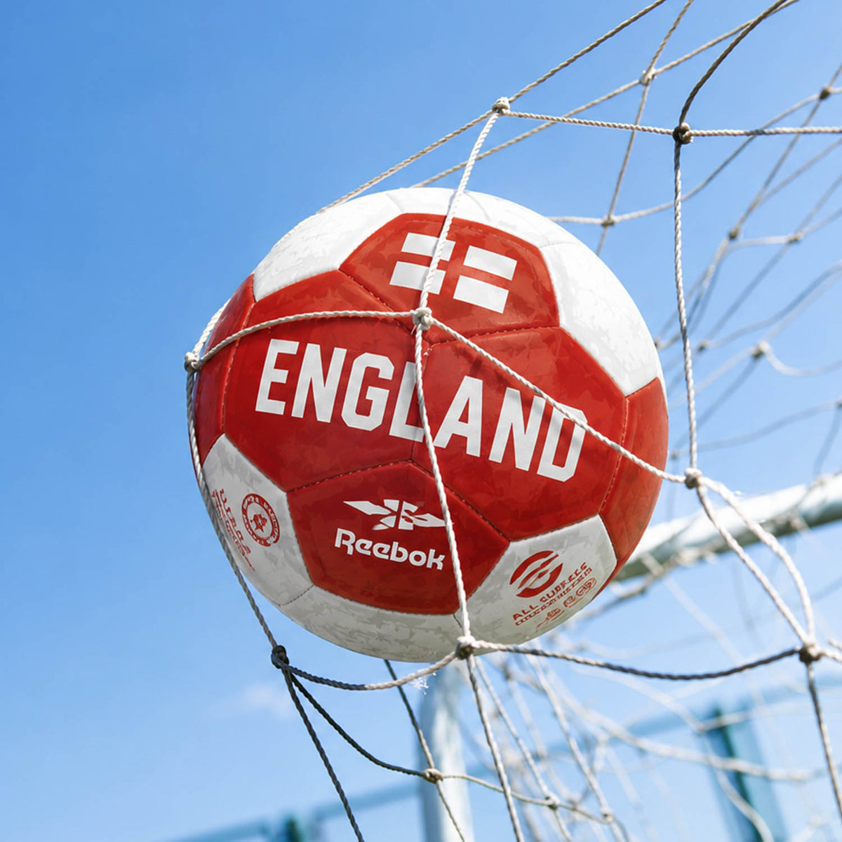 Reebok Fotboll World Cup England vit/röd