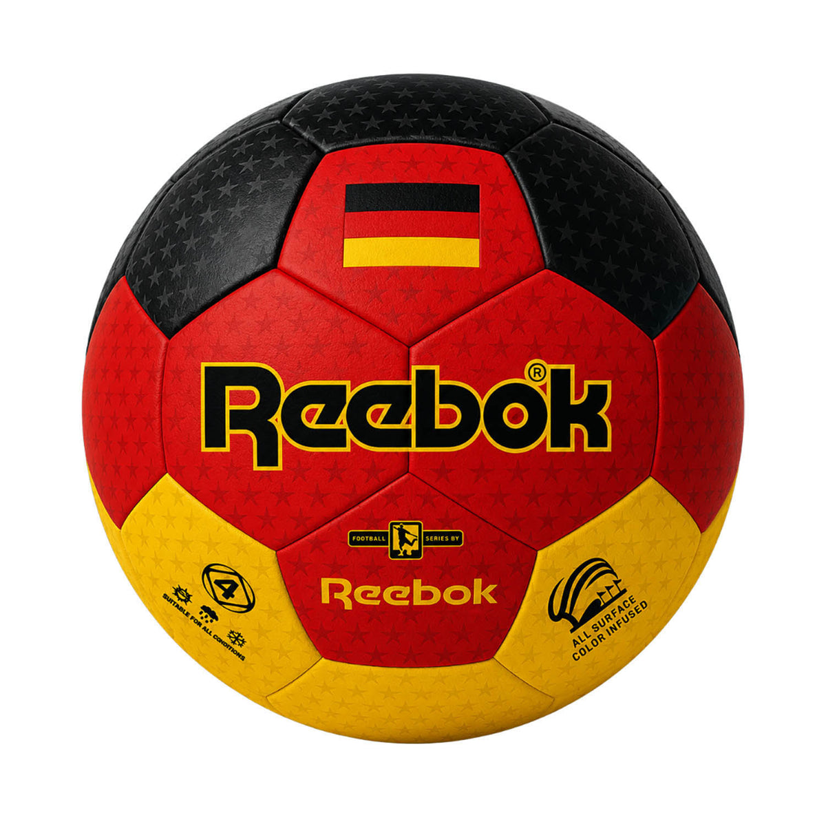 Reebok Fotboll World Cup Tyskland svart/röd/gul