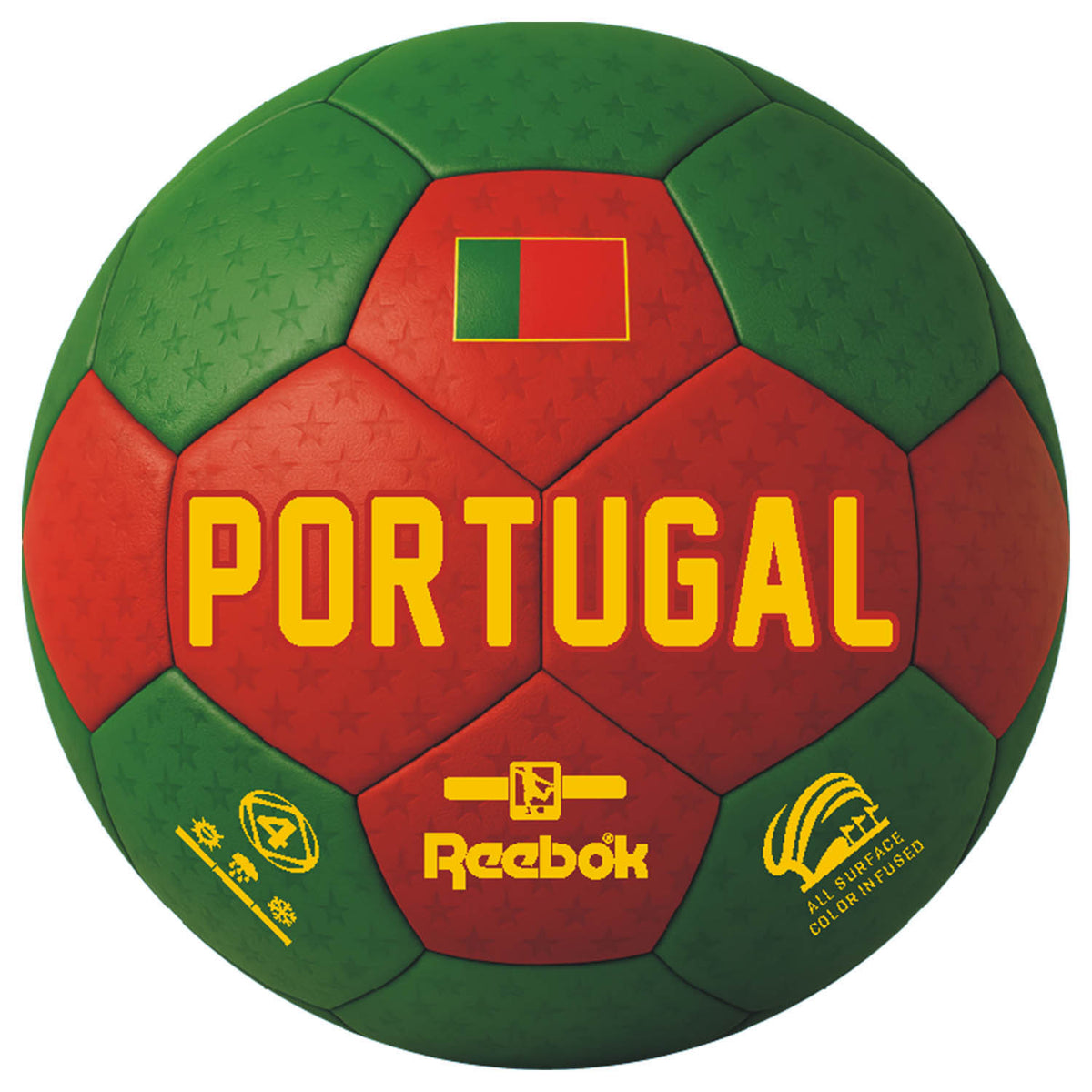 Reebok Fotboll World Cup Portugal grön/röd