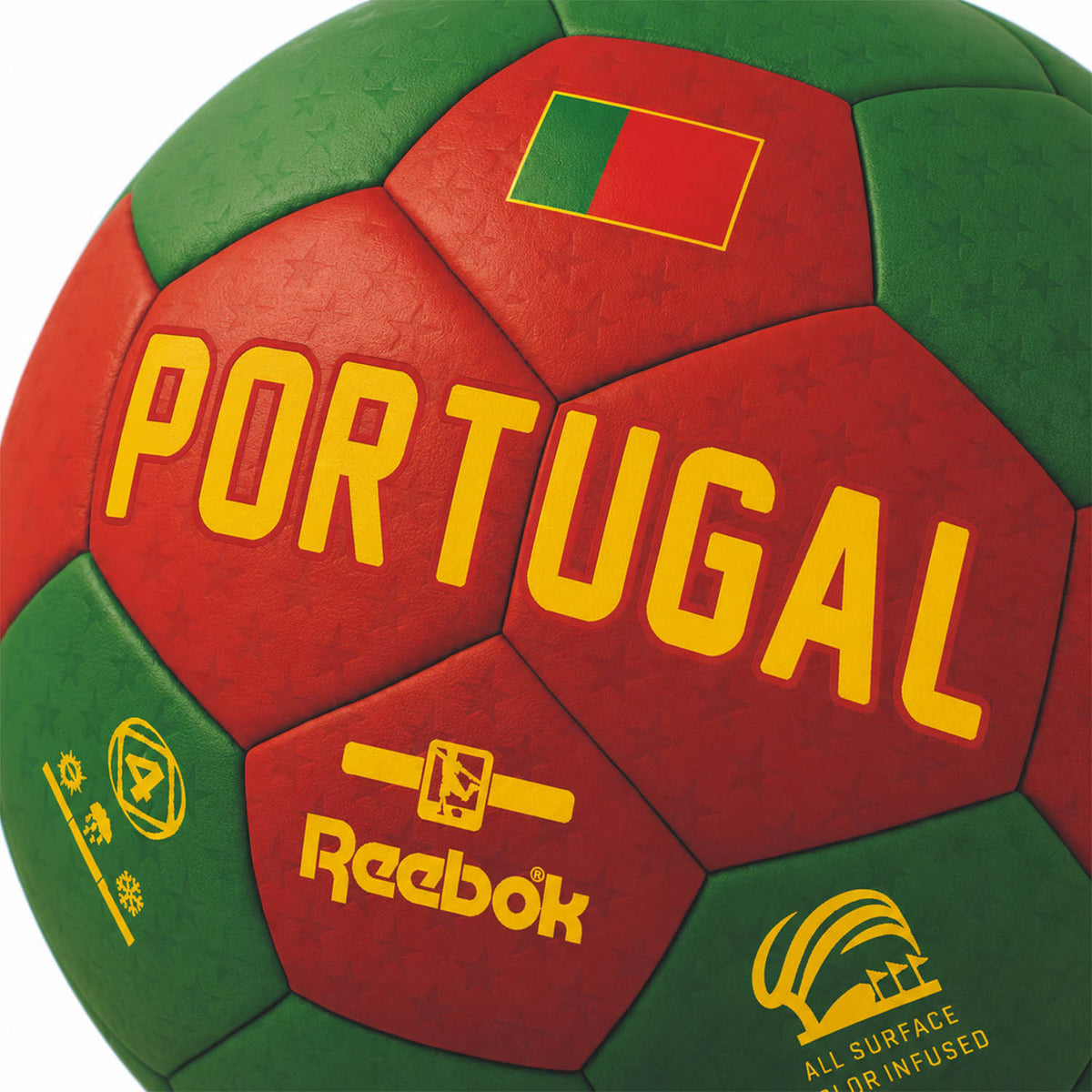 Reebok Fotboll World Cup Portugal grön/röd