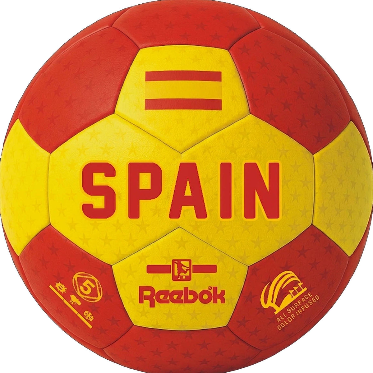 Reebok Fotboll World Cup Spanien röd/gul