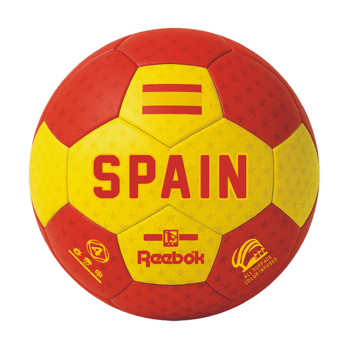 Reebok Fotboll World Cup Spanien röd/gul